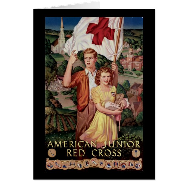Amerikanisches Juniorrotes Kreuz (Vorne)