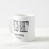 AMERIKANISCHES KANINCHEN KAFFEETASSE (Vorderseite Links)
