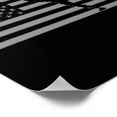 Amerikanisches Kickboxen Poster (Ecke)