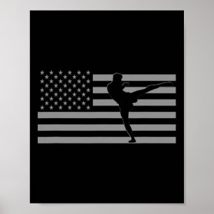 Amerikanisches Kickboxen Poster