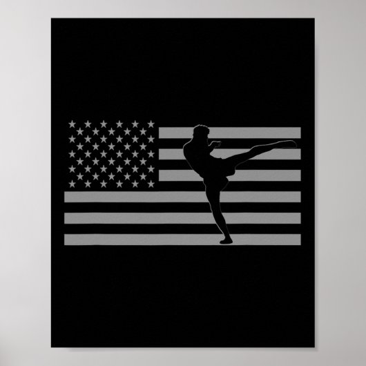 Amerikanisches Kickboxen Poster (Vorne)
