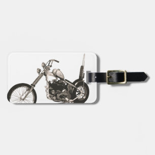 Amerikanisches klassisches Chopper-Motorrad Gepäckanhänger