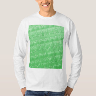 Amerikanisches Kleiderlange Hülse (angepasst) T-Shirt