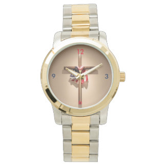 Amerikanisches Kreuz Armbanduhr