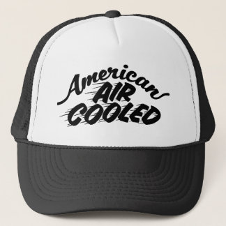 Amerikanisches Luftgekochtes LetterCorvair (schwar Truckerkappe