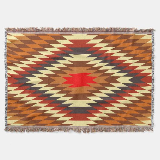 amerikanisches Motiv traditioneller ethnischer Kos Decke (Vorderseite)