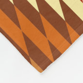 amerikanisches Motiv traditioneller ethnischer Kos Fleecedecke (Ecke)