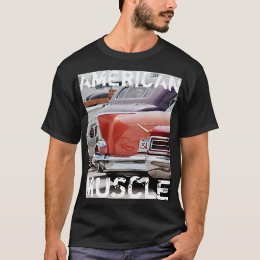 Amerikanisches Muskel-Auto-Shirt T-Shirt (Vorderseite)