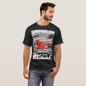 Amerikanisches Muskel-Auto-Shirt T-Shirt (Vorne ganz)