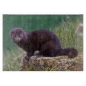 Amerikanisches Nerz-rechteckiges Schneidebrett (Vorderseite)