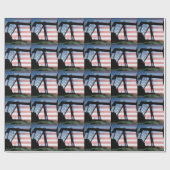 Amerikanisches Öl Geschenkpapier (Flach)