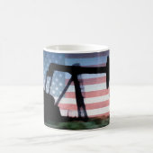 Amerikanisches Öl Kaffeetasse (Mittel)