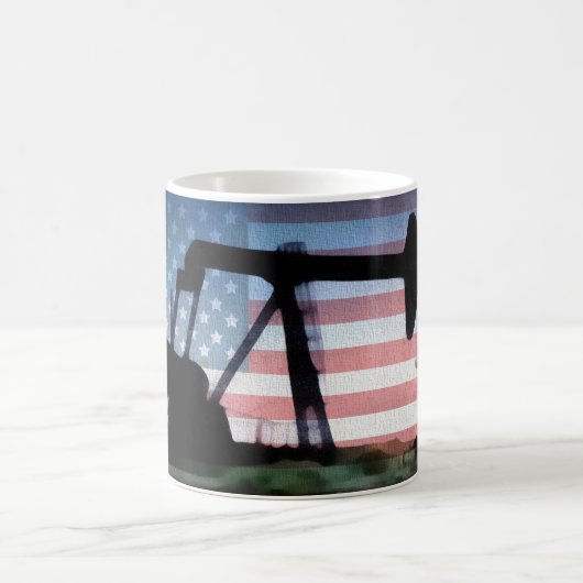 Amerikanisches Öl Kaffeetasse (Mittel)
