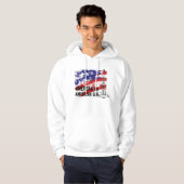 Amerikanisches Öl, Patriot Hoodie (Vorne ganz)