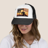 Amerikanisches Öl Truckerkappe (Beispiel)