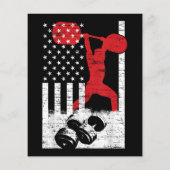 Amerikanisches olympisches Gewicht (Rückseite)