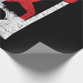 Amerikanisches olympisches Gewicht Geschenkpapier (Ecke)