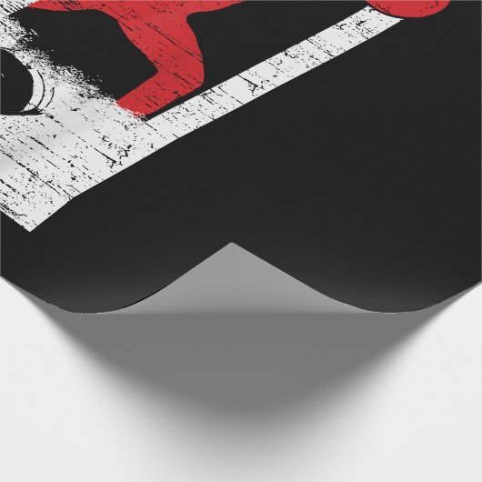 Amerikanisches olympisches Gewicht Geschenkpapier (Ecke)