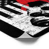 Amerikanisches olympisches Gewicht Poster (Ecke)