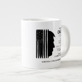 Amerikanisches Omen Jumbo-Tasse (Vorderseite Rechts)