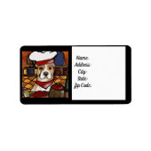 AMERIKANISCHES PERSONAL ADRESSAUFKLEBER (Vorne)