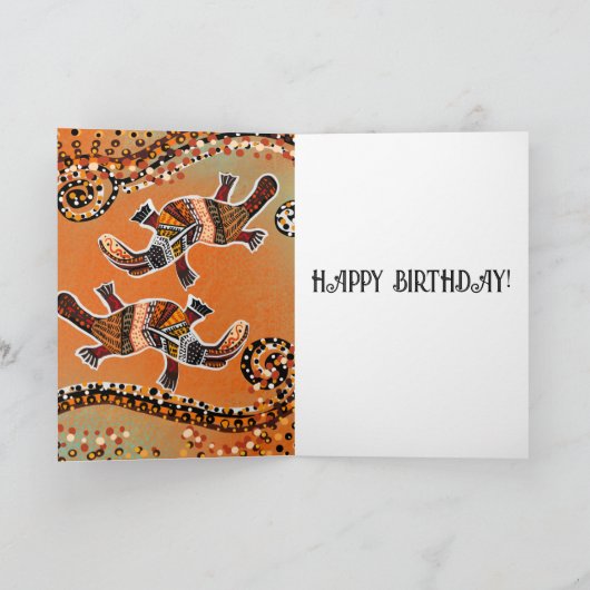 AMERIKANISCHES PERSONAL DANKESKARTE (Innenseite)