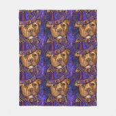 AMERIKANISCHES PERSONAL FLEECEDECKE (Vorderseite)