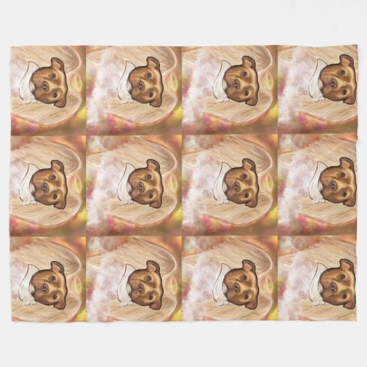 AMERIKANISCHES PERSONAL FLEECEDECKE (Vorderseite (Horizontal))