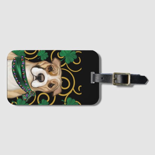 AMERIKANISCHES PERSONAL GEPÄCKANHÄNGER (Vorderseite (Horizontal))