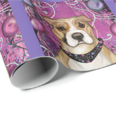 AMERIKANISCHES PERSONAL GESCHENKPAPIER (Rolleneckpunkt)