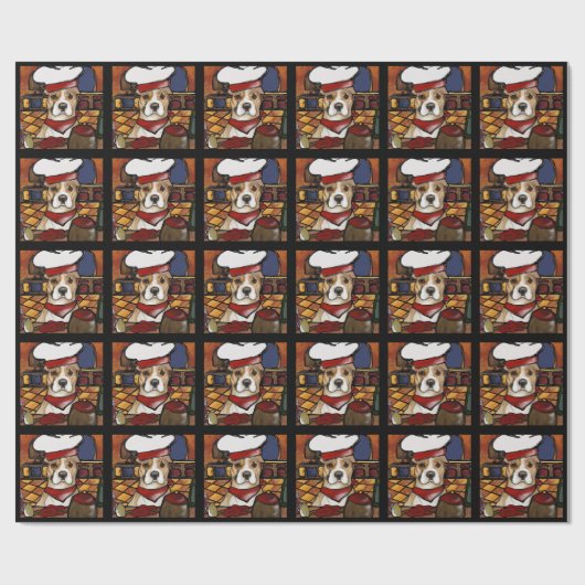 AMERIKANISCHES PERSONAL GESCHENKPAPIER (Flach)