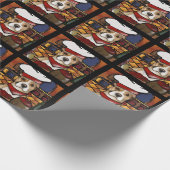 AMERIKANISCHES PERSONAL GESCHENKPAPIER (Ecke)