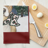 AMERIKANISCHES PERSONAL GESCHIRRTUCH (Viertel Falte)