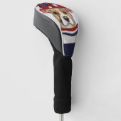 AMERIKANISCHES PERSONAL GOLF HEADCOVER (angewinkelt)