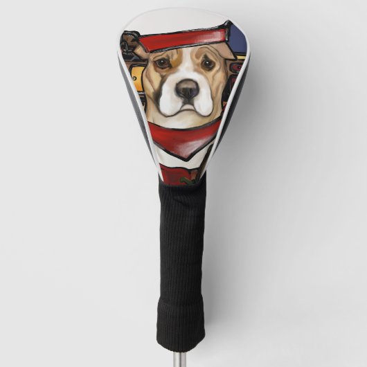 AMERIKANISCHES PERSONAL GOLF HEADCOVER (Vorderseite)