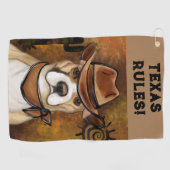 AMERIKANISCHES PERSONAL GOLFHANDTUCH (Horizontal)