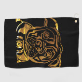 AMERIKANISCHES PERSONAL GOLFHANDTUCH (Horizontal)