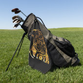 AMERIKANISCHES PERSONAL GOLFHANDTUCH (Gras)