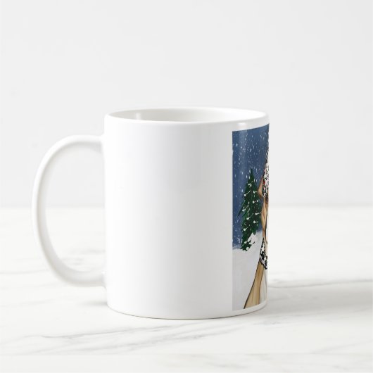 AMERIKANISCHES PERSONAL KAFFEETASSE (Links)