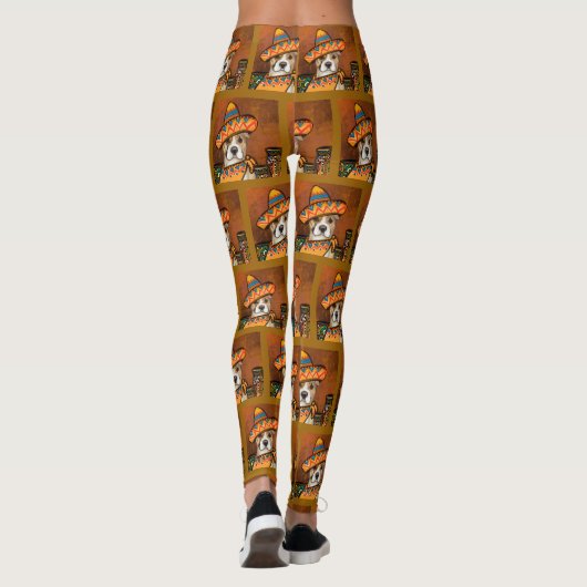 AMERIKANISCHES PERSONAL LEGGINGS (Rückseite)