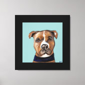 AMERIKANISCHES PERSONAL LEINWANDDRUCK (Vorderseite)