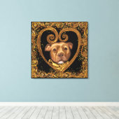 AMERIKANISCHES PERSONAL LEINWANDDRUCK (Insitu (Holzboden))