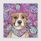 AMERIKANISCHES PERSONAL MAGNETKARTE (Vorderseite)