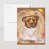 AMERIKANISCHES PERSONAL POSTKARTE (Vorne/Hinten)