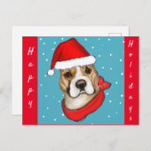 AMERIKANISCHES PERSONAL POSTKARTE (Vorne/Hinten)