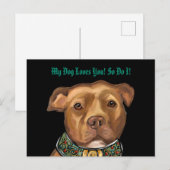 AMERIKANISCHES PERSONAL POSTKARTE (Vorne/Hinten)