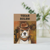 AMERIKANISCHES PERSONAL POSTKARTE (Stehend Vorderseite)