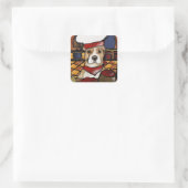 AMERIKANISCHES PERSONAL QUADRATISCHER AUFKLEBER (Tasche)