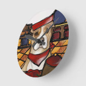 AMERIKANISCHES PERSONAL RUNDE WANDUHR (Winkel)