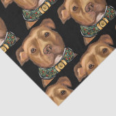 AMERIKANISCHES PERSONAL SEIDENPAPIER (Detail)